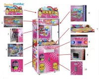 MÁY GAME GẮP THÚ TRÚNG THƯỞNG GT02