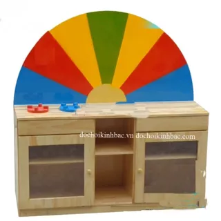 TỦ KỆ CHO TRƯỜNG MẦM NON TKGM012