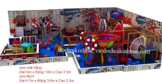 Khu Vui Chơi Liên hoàn diện tích 100-150 m2 LHSD004
