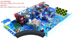 Khu Vui Chơi Liên hoàn diện tích 100-150 m2 LHSD006