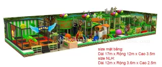 Khu Vui Chơi Liên hoàn diện tích 100-150 m2 LHSD007