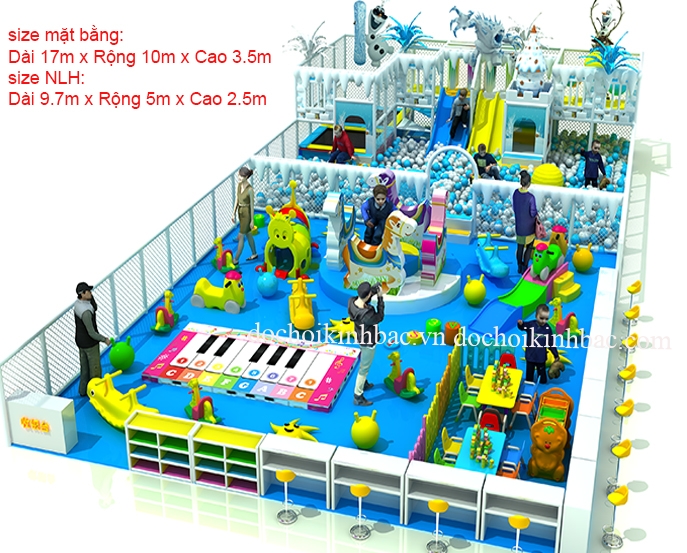 Khu Vui Chơi Liên hoàn diện tích 100-150 m2 LHSD008