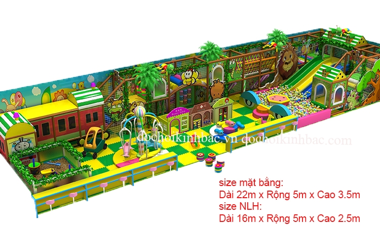 Khu Vui Chơi Liên hoàn diện tích 100-150 m2 LHSD010