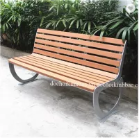 GHẾ GỖ CÔNG VIÊN NGOÀI TRỜI GGCV005