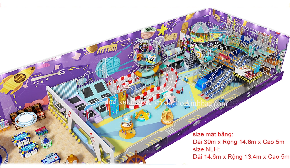 Khu vui chơi liên hoàn chủ vũ trụ NLHV001