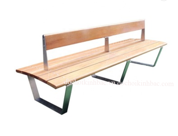 GHẾ GỖ CÔNG VIÊN NGOÀI TRỜI GGCV011