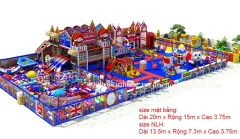 Khu vui chơi liên hoàn thiết kế theo yêu cầu phong thủy NLHP003