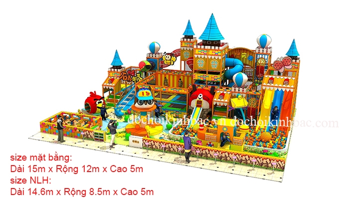Khu vui chơi liên hoàn thiết kế theo yêu cầu phong thủy NLHP011
