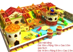 Khu vui chơi liên hoàn thiết kế theo yêu cầu phong thủy NLHP014