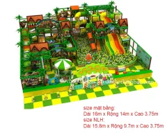 Khu vui chơi liên hoàn trong trung tâm thương mại NLHL012