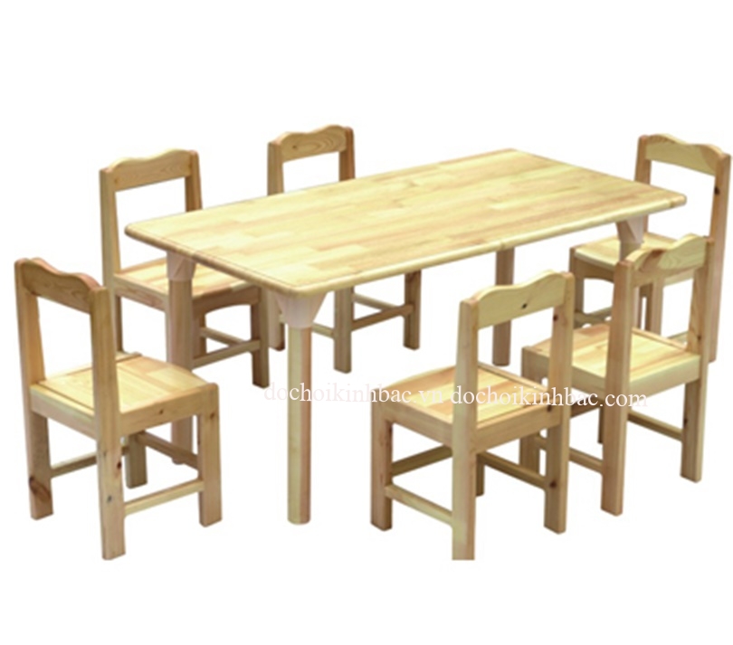BỘ BÀN GHẾ CHO TRƯỜNG MẦM NON TKBG05