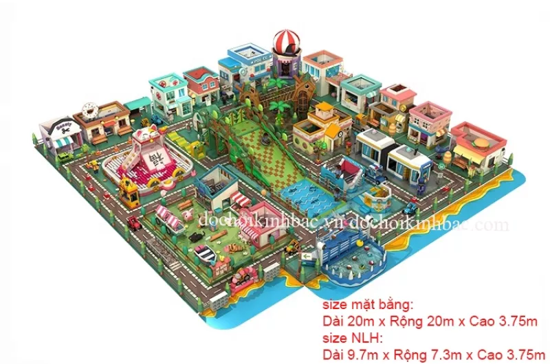 Khu vui chơi liên hoàn trong trung tâm thương mại NLHL021