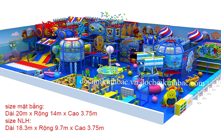 Khu vui chơi liên hoàn trong trung tâm thương mại NLHL022