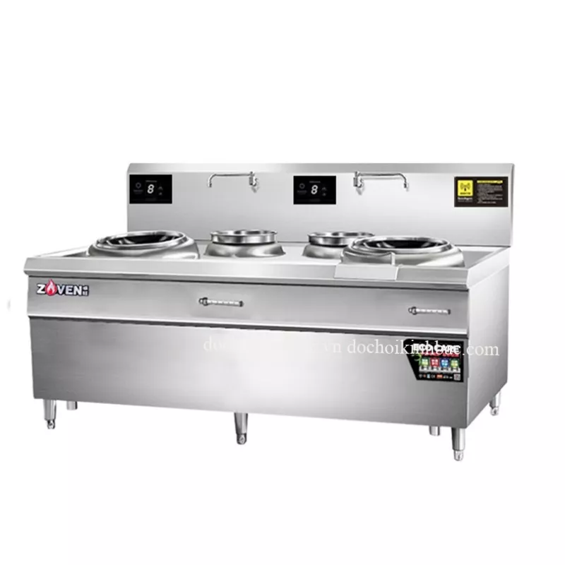 BẾP TỪ CÔNG NGHIỆP ĐÔI LÕM LIỀN HAI BẦU NƯỚC BTH007