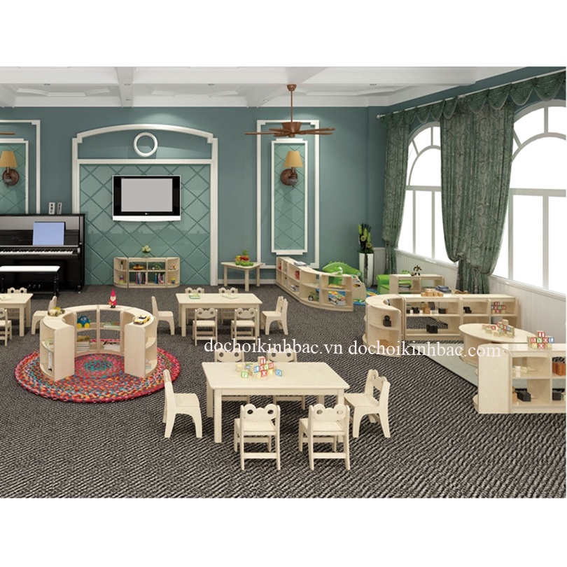 THIẾT KẾ NỘI THẤT TRƯỜNG MẦM NON TKMN03