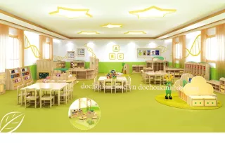 THIẾT KẾ NỘI THẤT TRƯỜNG MẦM NON TKMN04