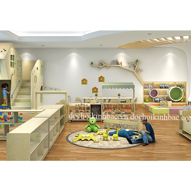 THIẾT KẾ NỘI THẤT TRƯỜNG MẦM NON TKMN11
