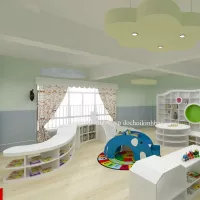 THIẾT KẾ NỘI THẤT TRƯỜNG MẦM NON TKMN15