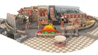 Khu vui chơi liên hoàn diện tích lớn NLHS008