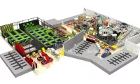 Khu Vui Chơi Liên hoàn thiết kế mới NLHM046