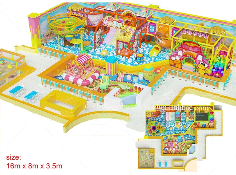 Khu Vui Chơi Liên hoàn thiết kế mới NLHM051