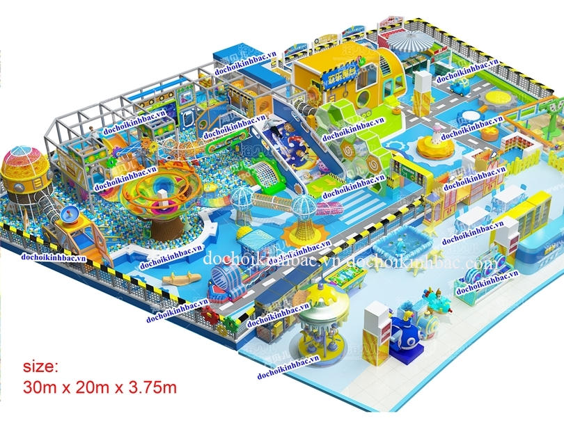 Khu Vui Chơi Liên hoàn thiết kế mới NLHM052