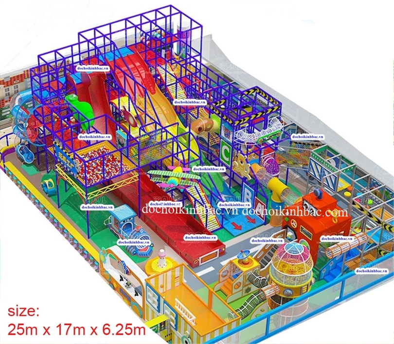 Khu Vui Chơi Liên hoàn thiết kế mới NLHM054