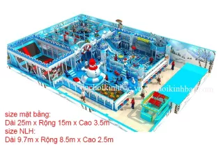 Khu Vui Chơi Liên hoàn diện tích trên 150 m2 LHSE039