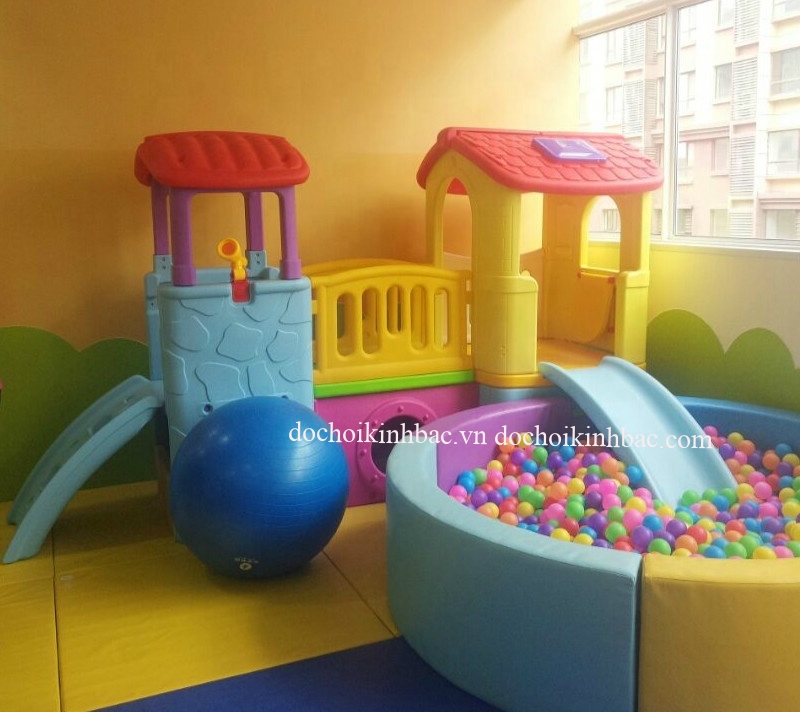 Khu vui chơi nhà bóng nhỏ cho gia đình NBGD047