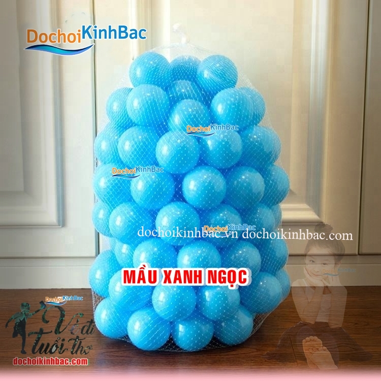 BÓNG NHỰA TRẺ EM PHI 7.5CM TÚI 50 QUẢ BNTL050