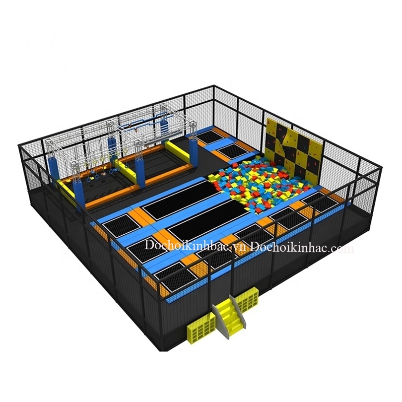 KHU VUI CHƠI NHÀO LỘN THỂ THAO TRAMPOLINE TPL025