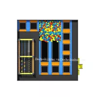 khu vui choi nhao lon the thao trampoline TPL025 (2)