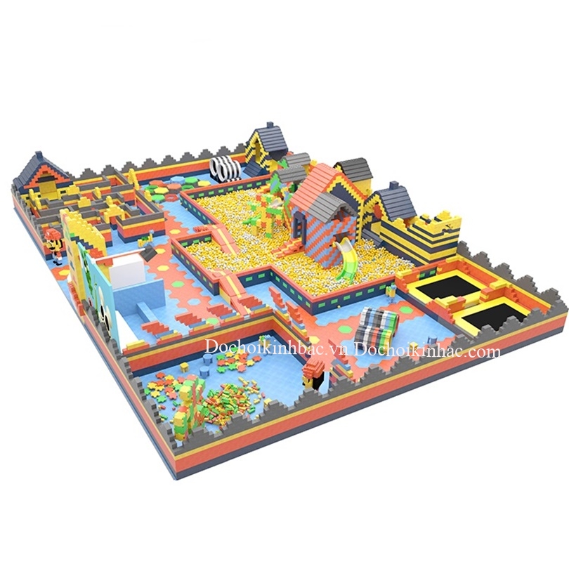 KHU VUI CHƠI XẾP HÌNH XỐP LỚN XEPP072