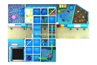 Khu Vui Chơi Liên hoàn diện tích trên 150 m2 LHSE048