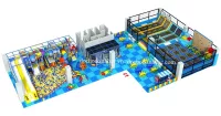 Khu Vui Chơi Liên hoàn diện tích trên 150 m2 LHSE046