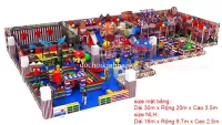 Khu Vui Chơi Liên hoàn diện tích trên 150 m2 LHSE044