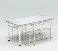 BÀN ĂN INOX CHO TRƯỜNG MẦM NON TBI02