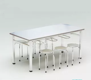 BÀN ĂN INOX CHO TRƯỜNG MẦM NON TBI02