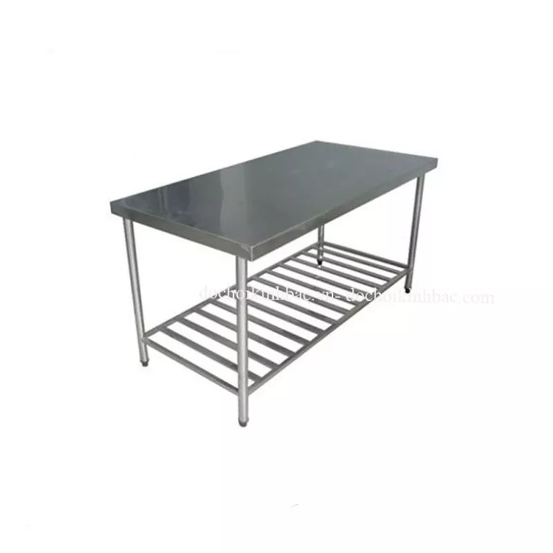 BÀN CHIA THỨC ĂN INOX CHO TRƯỜNG MẦM NON TBI03