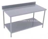 BÀN CHIA THỨC ĂN INOX 2 TẦNG CHO TRƯỜNG MẦM NON TBI04