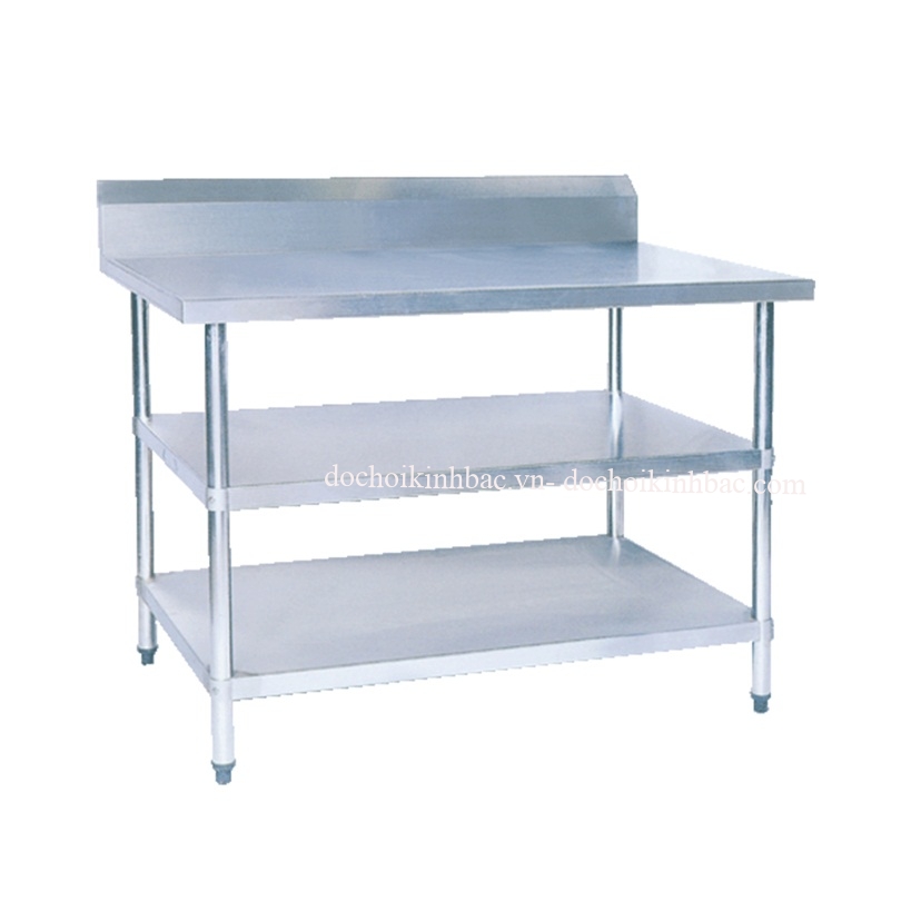 BÀN CHIA THỨC ĂN INOX 3 TẦNG CHO TRƯỜNG MẦM NON TBI05