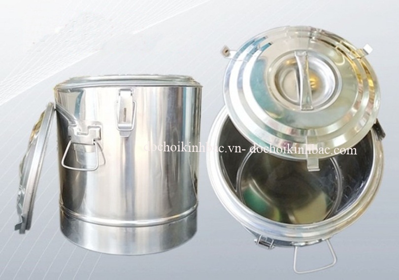THÙNG INOX GIỮ NHIỆT CƠM CANH CHO NHÀ BẾP TBI22