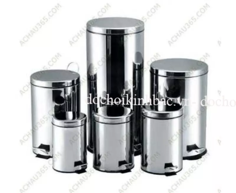 THÙNG ĐỰNG RÁC INOX ĐẠP CHÂN CHO NHÀ BẾP TBI26