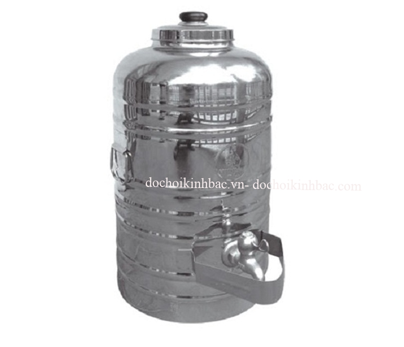 BÌNH ĐỰNG Ủ NƯỚC INOX CÓ VÒI CHO TRƯỜNG MẦM NON  TBI31