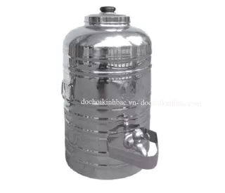 BÌNH ĐỰNG Ủ NƯỚC INOX CÓ VÒI CHO TRƯỜNG MẦM NON  TBI31