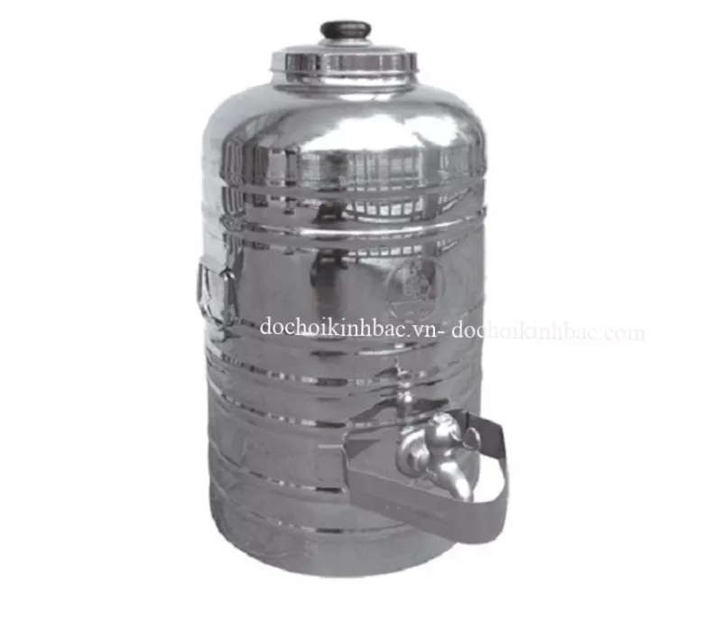 BÌNH ĐỰNG Ủ NƯỚC INOX CÓ VÒI CHO TRƯỜNG MẦM NON  TBI31