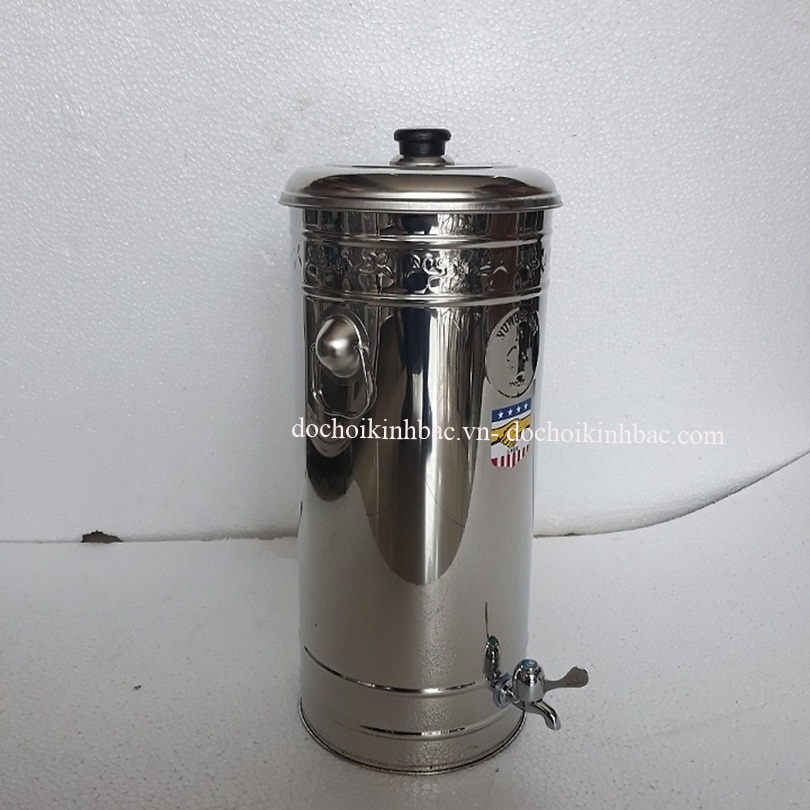 BÌNH LỌC NƯỚC INOX CÓ VÒI CHO TRƯỜNG MẦM NON  TBI35