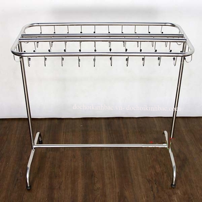 GIÁ PHƠI KHĂN INOX CHO TRƯỜNG MẦM NON  TBI37