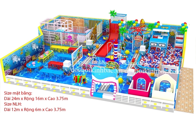 Khu vui chơi liên hoàn chủ đề kẹo NLHK052