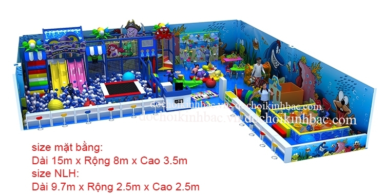 Khu Vui Chơi Liên hoàn diện tích 100-150 m2 LHSD022